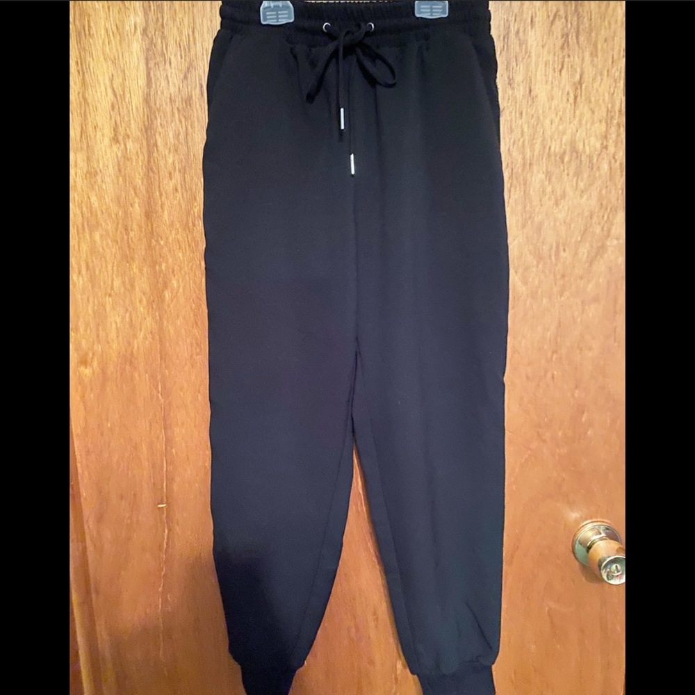 Shinestar Gold Junior’s Dressy Black Joggers/Trousers